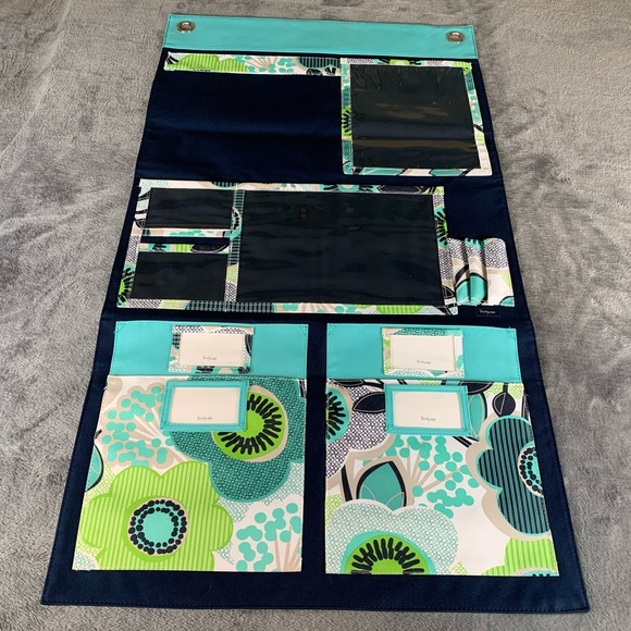 Thirty One Hanging Organizer Navy Teal Multiple Pockets 41” X 22.5”‎ Dorm Decor - Picture 1 of 12